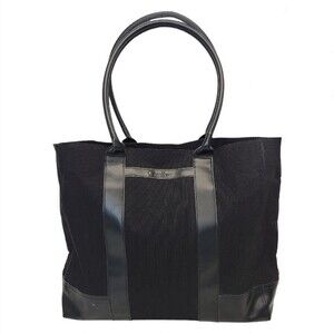 Calvin Klein Large Black Shoulder Tote Bag